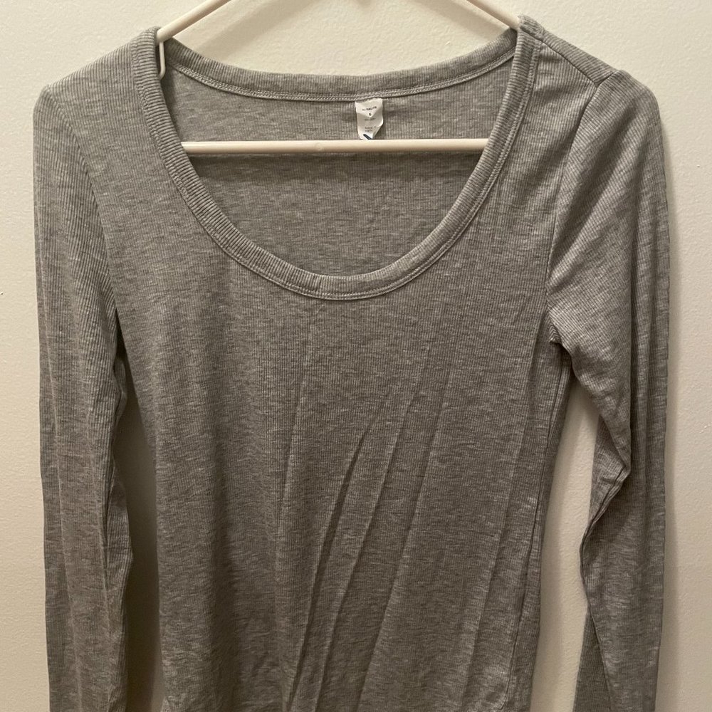 Old Navy UltraLite Long-Sleeve Rib-Knit Top for Women Size Small
